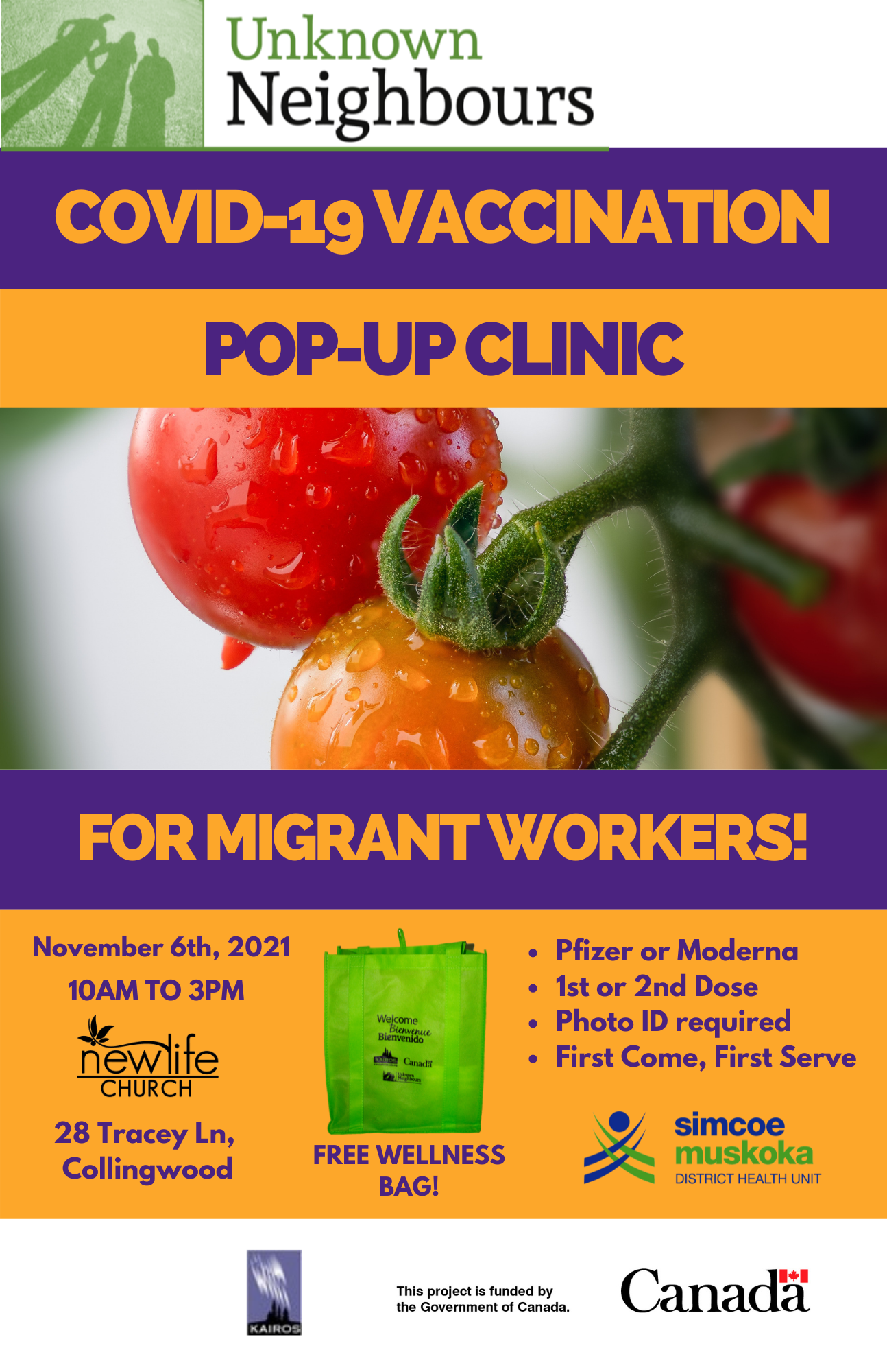 Pop-Up Clinic For Migrant Workers Logo