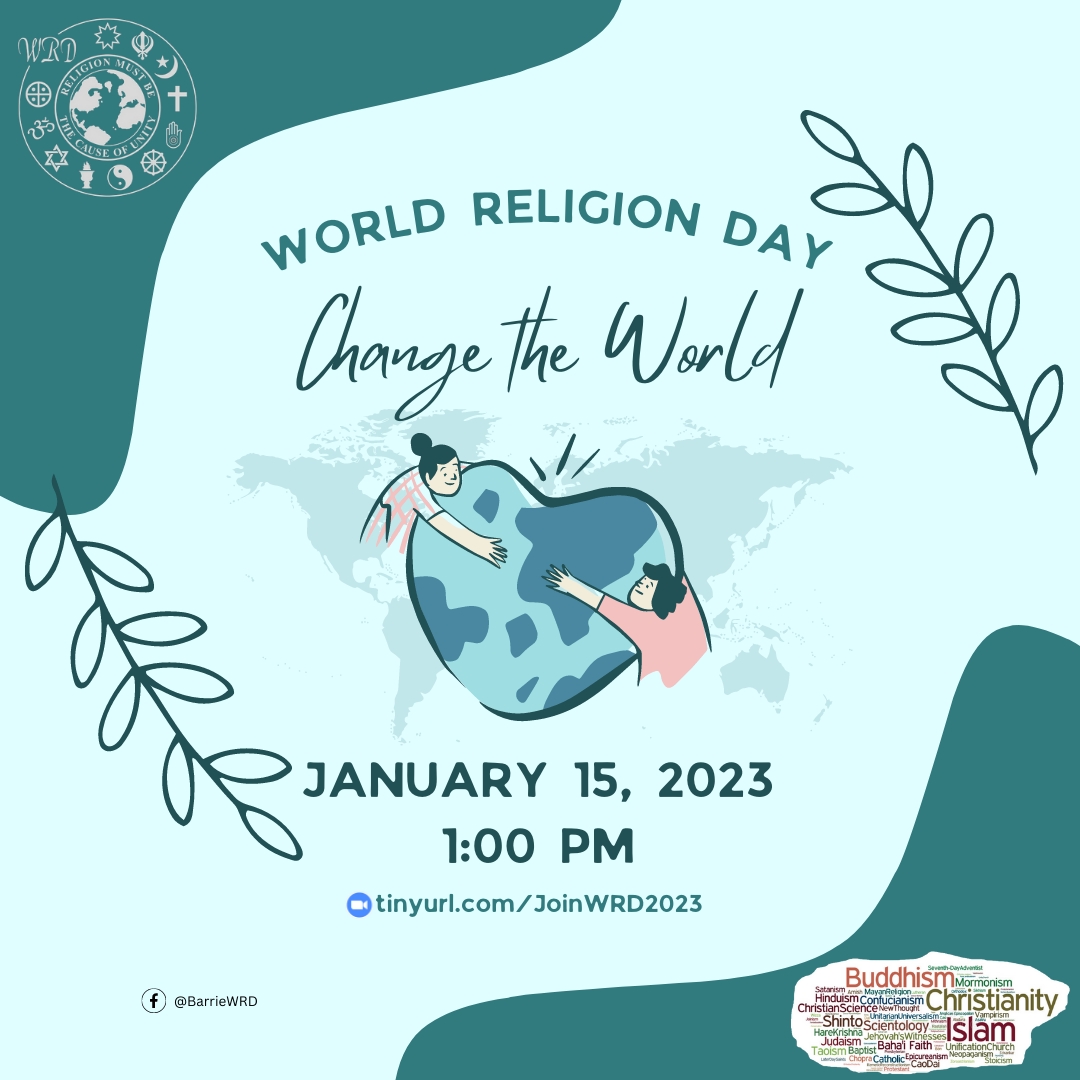 Annual World Religion Day Observance, A Peace-Making Initiative Logo
